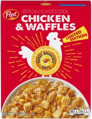 Chicken & Waffles Honey Bunches of Oats.