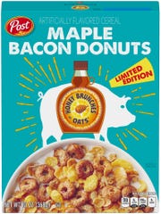 Maple Bacon Donuts Honey Bunches of Oats.