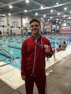 IWA's Lucas Vanzella Beltrami helped the Angels earn three medals at the TAPPS State Swim Meet and was named the Caller-Times High School Athlete of the Week for Feb. 4-9.