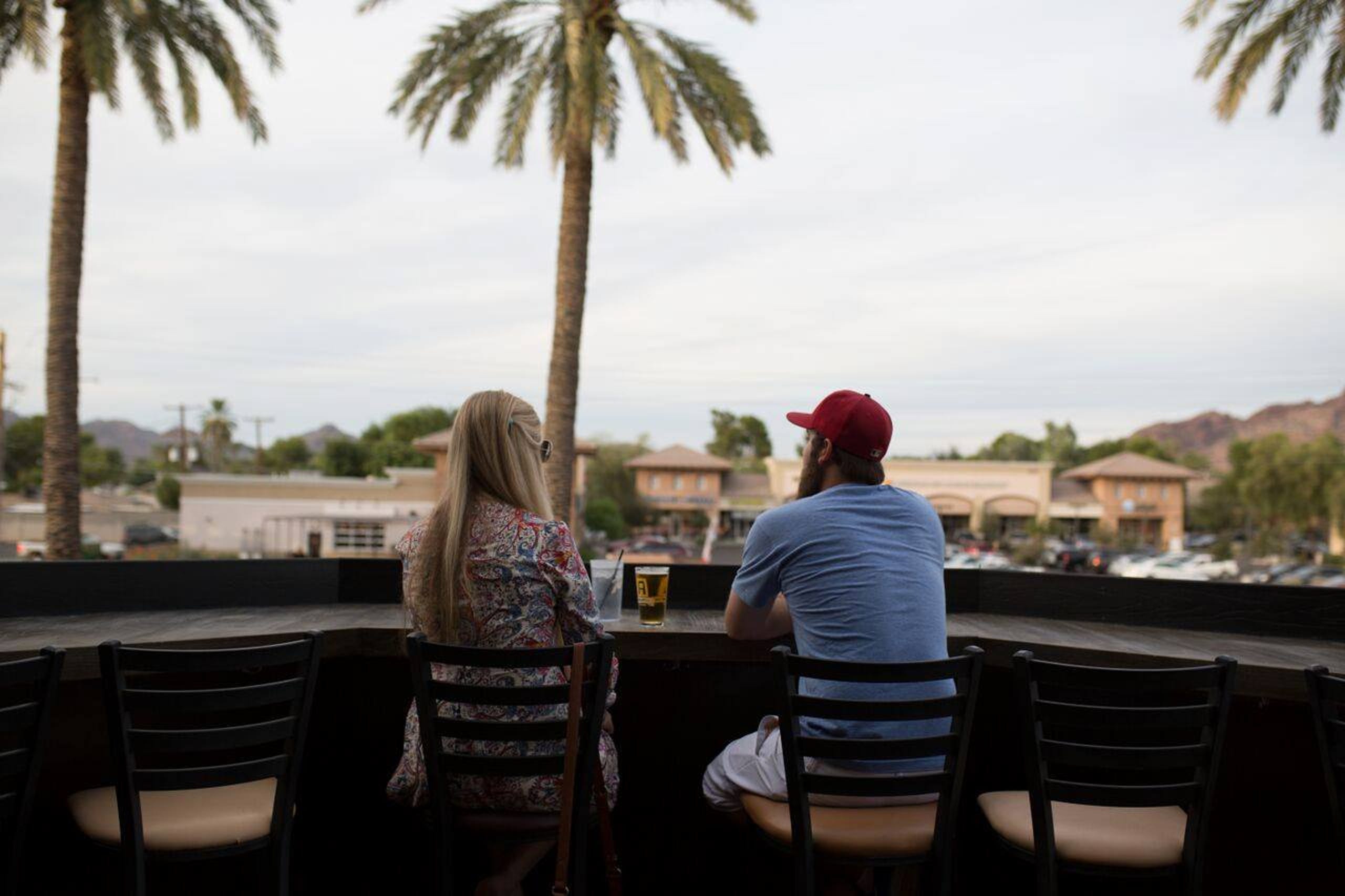 Best Rooftop Bars Around Phoenix Lustre Attic Ale House Casablanca