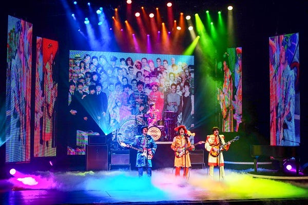"Rain: A Tribute to the Beatles" comes to the Auditorium Theatre Thursday, Feb. 21.