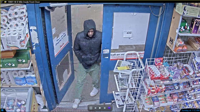 Police are looking for this suspect in for attempting to set fire in a gas station.
