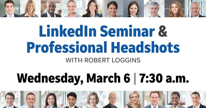 Knox.biz and Young Professionals of Knoxville are hosting a LinkedIn seminar and professional headshots workshop at 7:30 a.m. March 6 at the Knoxville News Sentinel.
