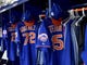 Feb. 15: A view of Tim Tebow's locker at Mets camp in Port St Lucie.