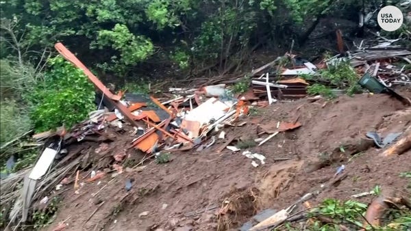 California flooding: Woman rescued after mudslide...