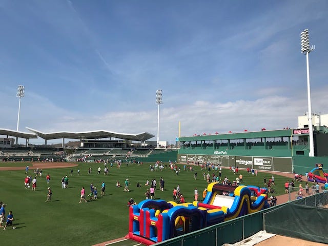 Red Sox Spring Training Seating Chart