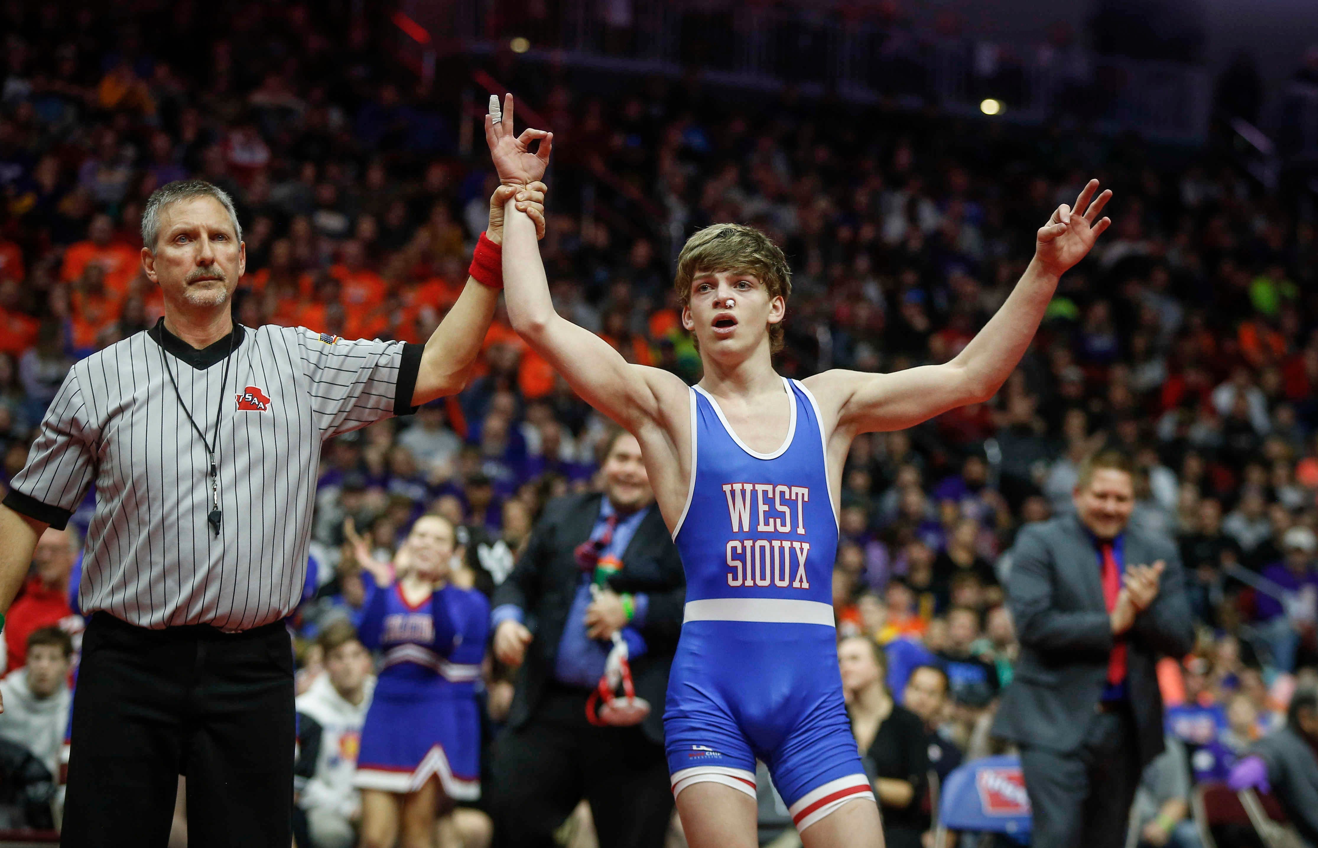 High School Wrestling Boner