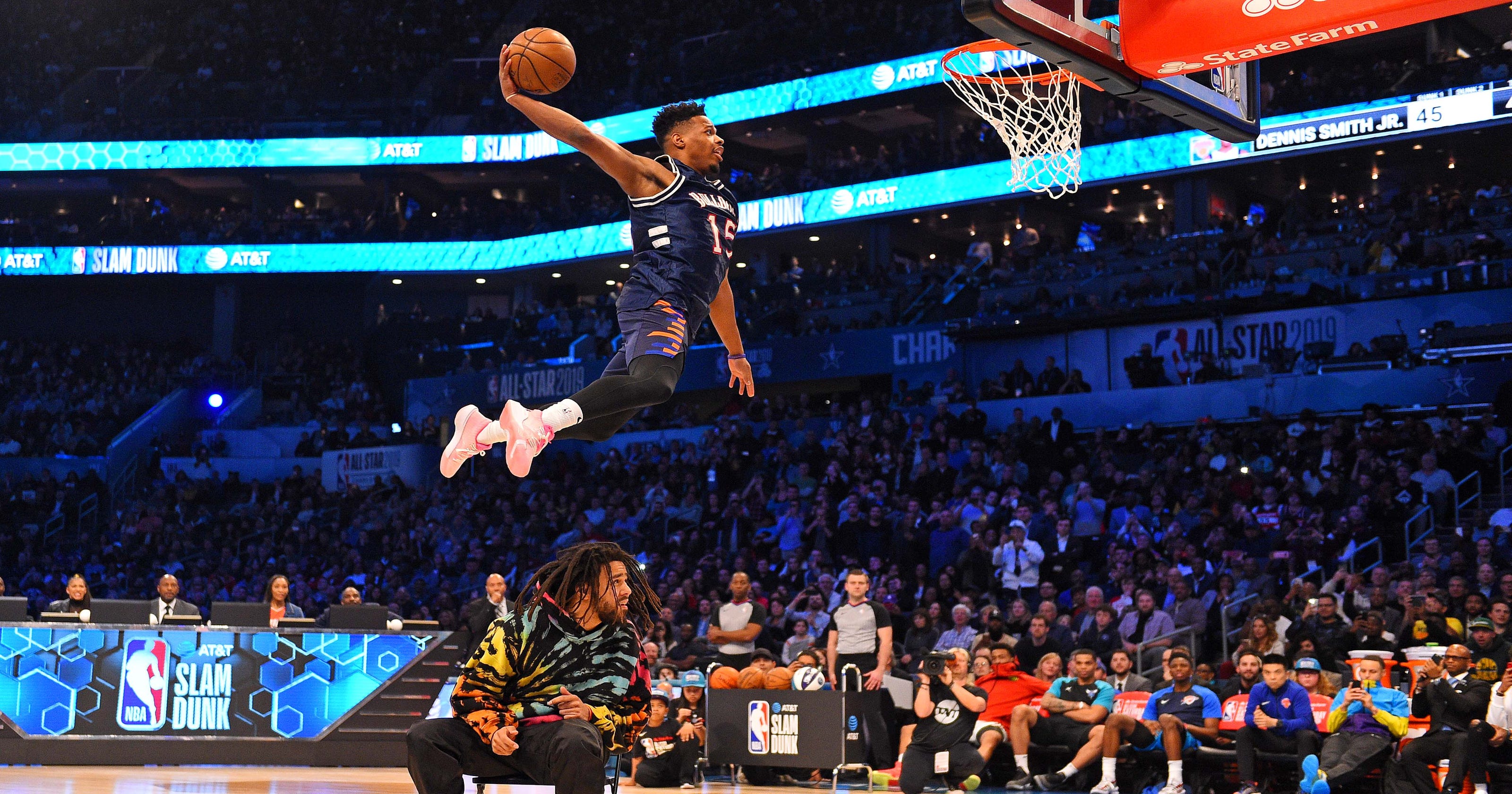 NBA AllStar Saturday Night Mustsee moments from Dunk Contest, etc.