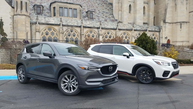 Mazda Cx 5 Vs The Subaru Forester