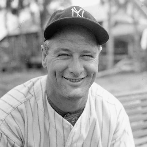 In this March 1936 file photo Lou Gehrig, New York