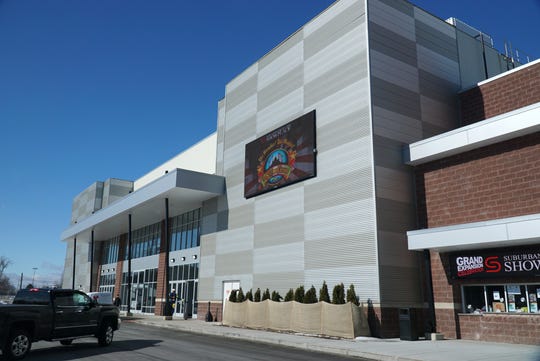 Part of Novi's Suburban Collection Showplace massive expansion hall connects to the rest of the convention hall at its west end.