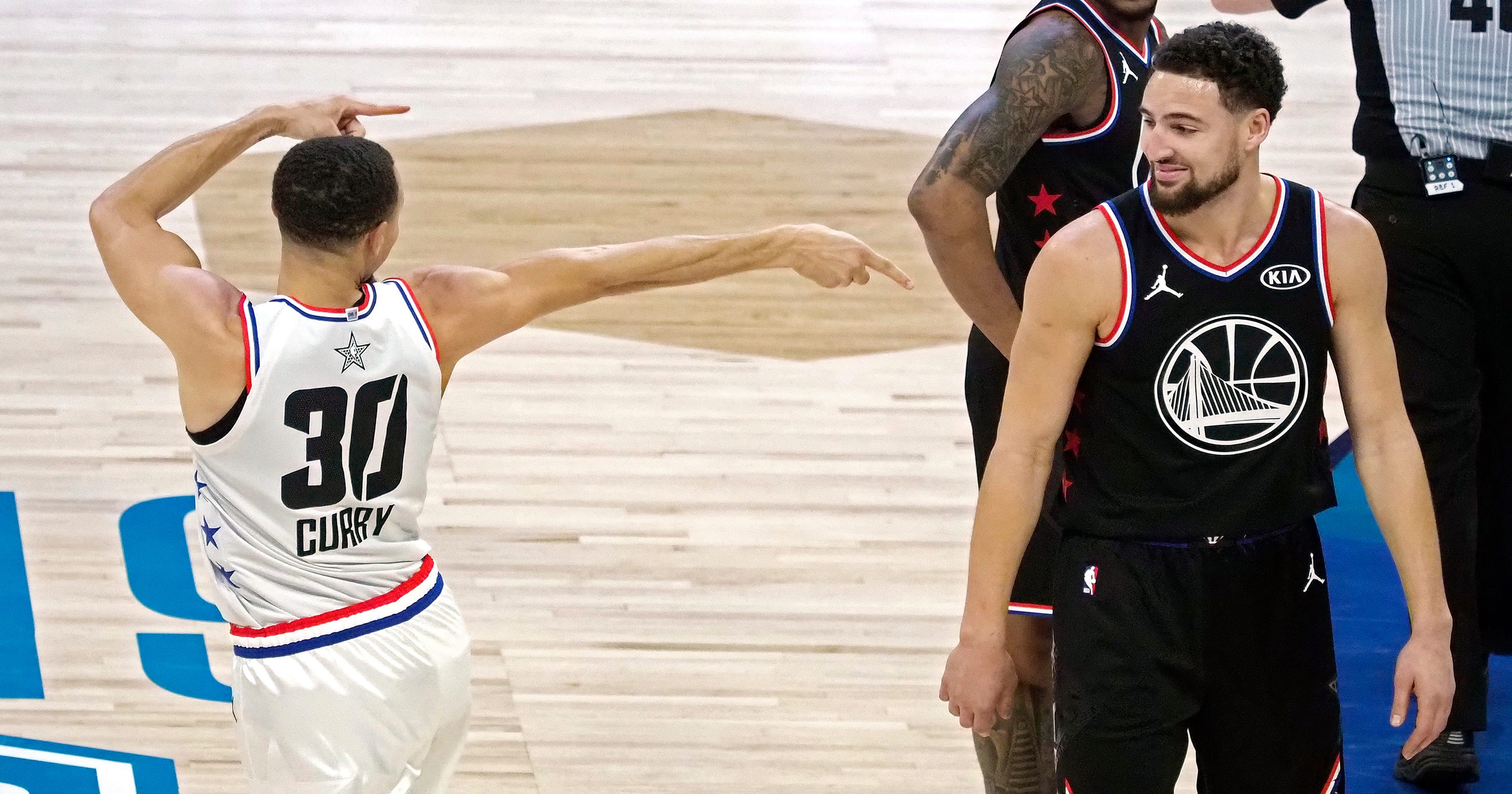 2019 NBA All-Star Game: Steph Curry, Klay Thompson relish ...