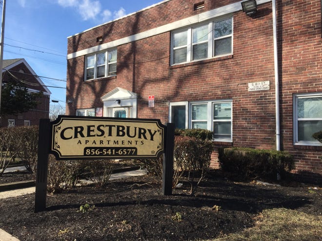 The Crestury Apartments in South Camden drew the attention of Mayor Frank Moran after residents complained of trash piling up at Dumpsters. City inspectors and code enforcement officers were out in force Tuesday to address other problems at the troubled complex.