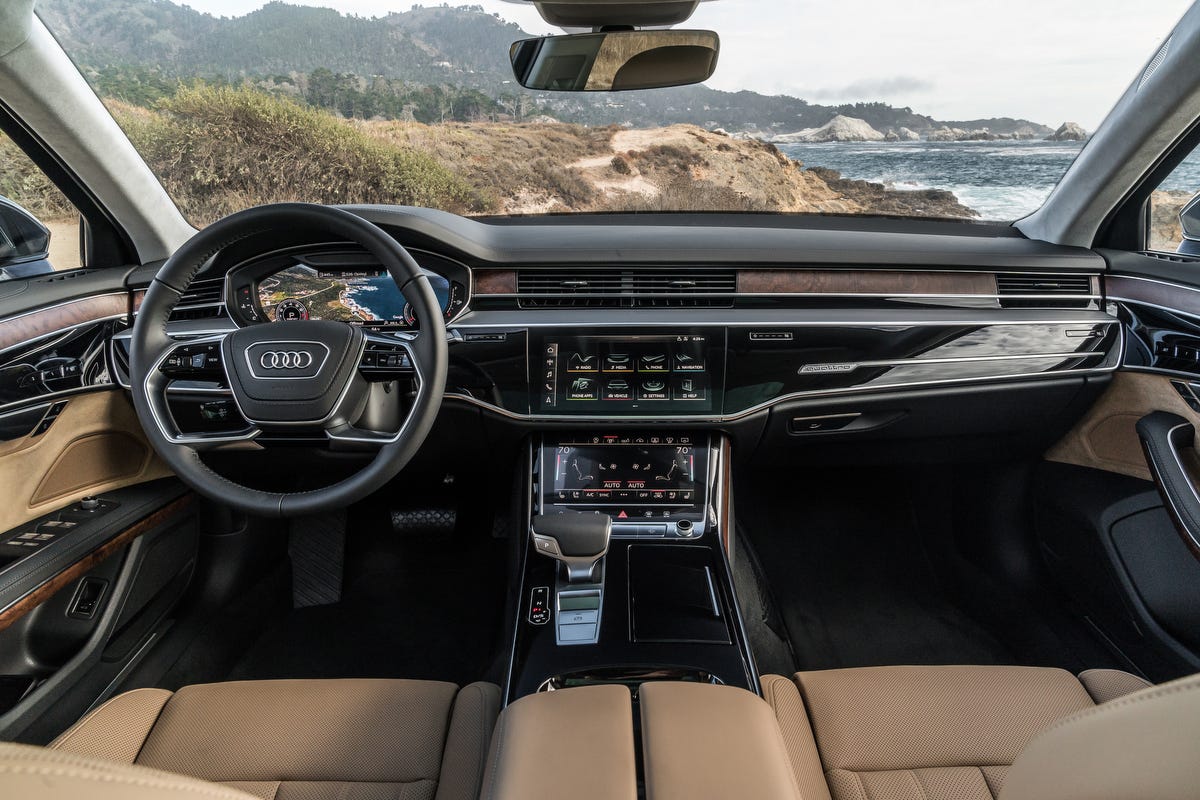 Audi Finally Gets Controls Right In Luxurious New A8l Sedan
