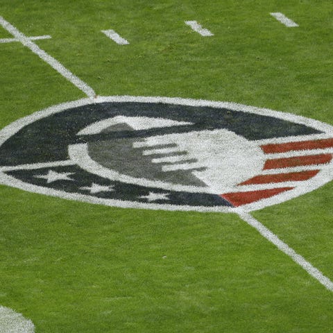 AAF field logo before.