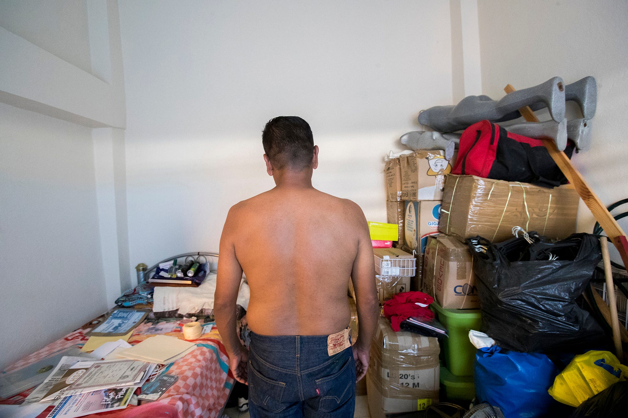 Jorge was extorted, kidnapped and beaten by criminal organizations after being deported to Guerrero. Now he lives in hiding in the neighboring state of Morelos.