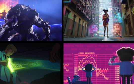 Animated anthology "Love, Death & Robots" is not meant for kids.