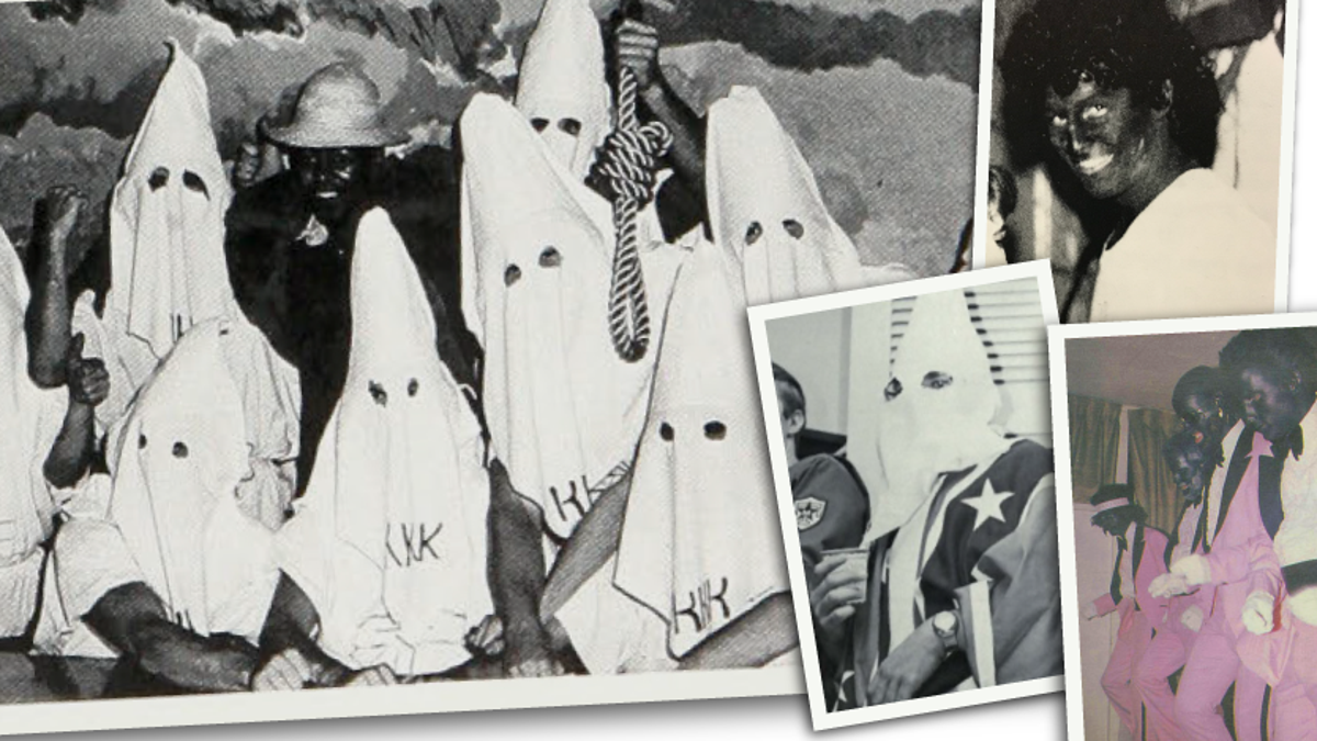 Blackface, KKK hoods and mock lynchings: Review of 900 yearbooks finds blatant racism