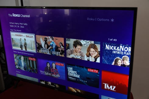The Roku Channel offers ad-supported movies and TV shows on TCL and other brand TVs