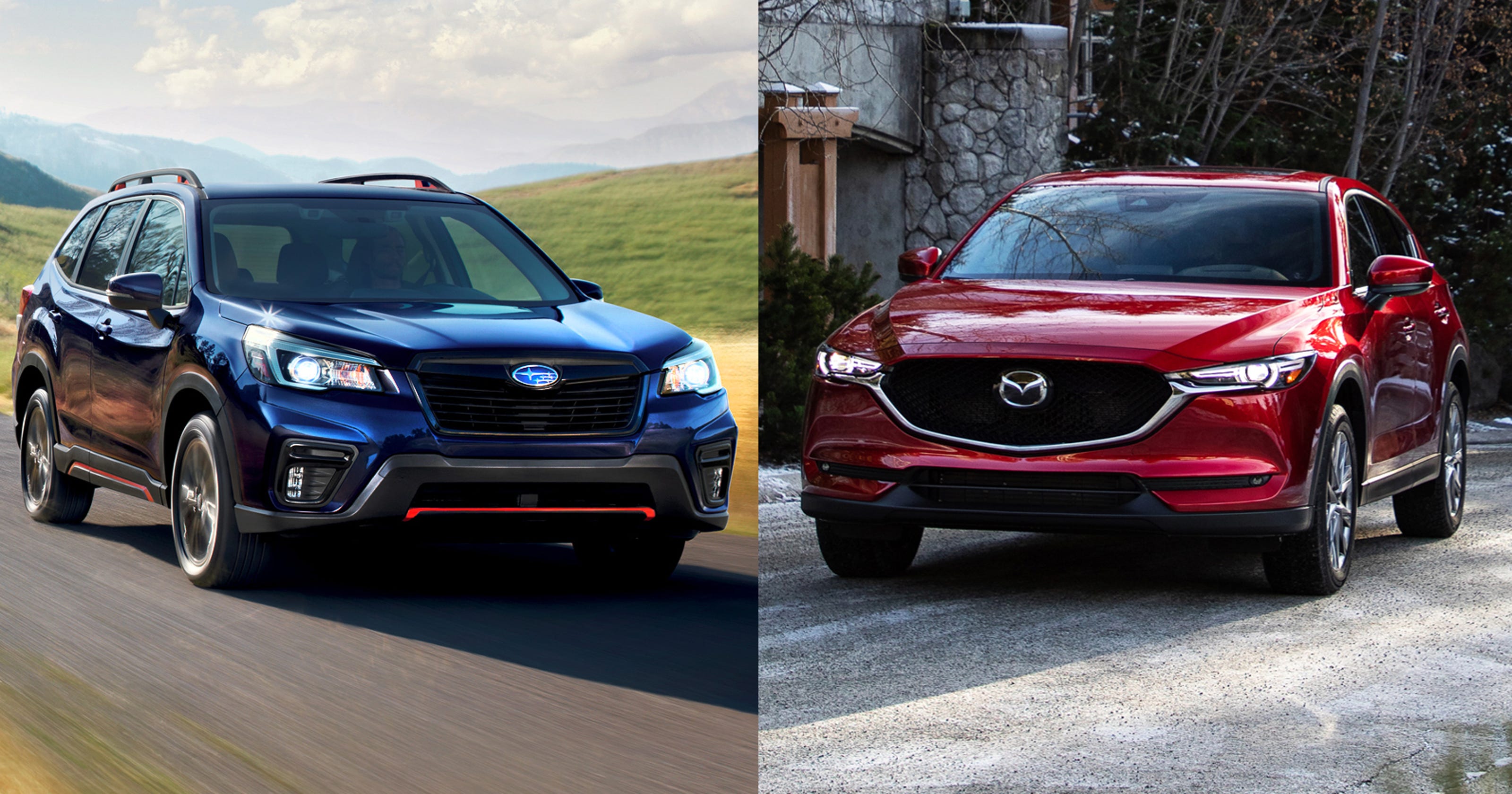 Review Mazda Cx 5 Vs Subaru Forester