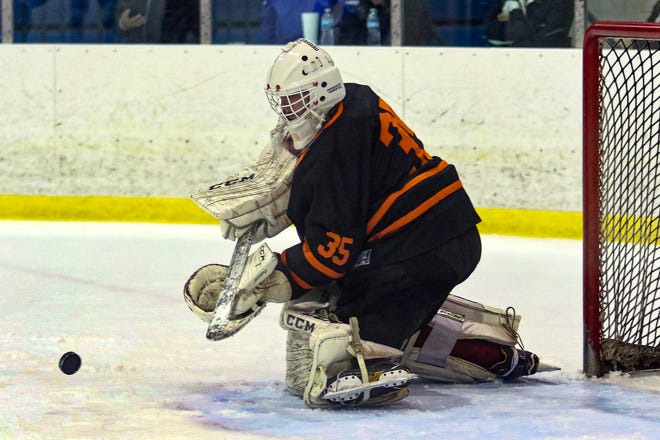 Brighton goalie Harrison Fleming made 25 saves in a 1-1 tie against Birmingham Brother Rice.