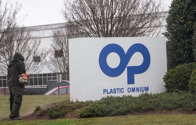 Plastic Omnium on Old Pearman Dairy Road in Anderson. 