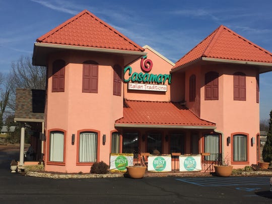 Casamari, a BYOB restaurant in Burlington Township, is for sale. It has been cited in public polls in recent years as the best Italian restaurant in Burlington County.