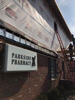 Parkside Pharmacy, located at 2200 Ferry Street, is expanding upwards after increasing business led to the demand for more behind the counter operations, owner Randy Gerhart said.