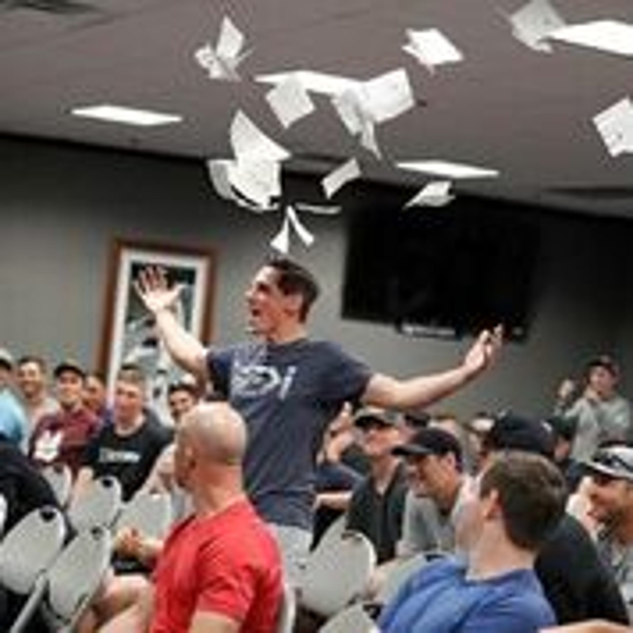 New York Yankees Annual Team Building Activity At Spring
