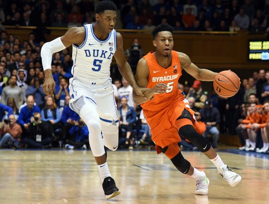 March Madness Duke Syracuse Top College Basketball Weekend