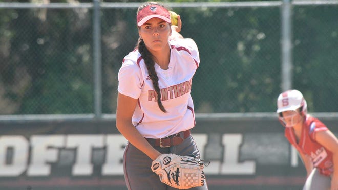 Melanie Murphy of Florida Tech pitched a perfect game Saturday.