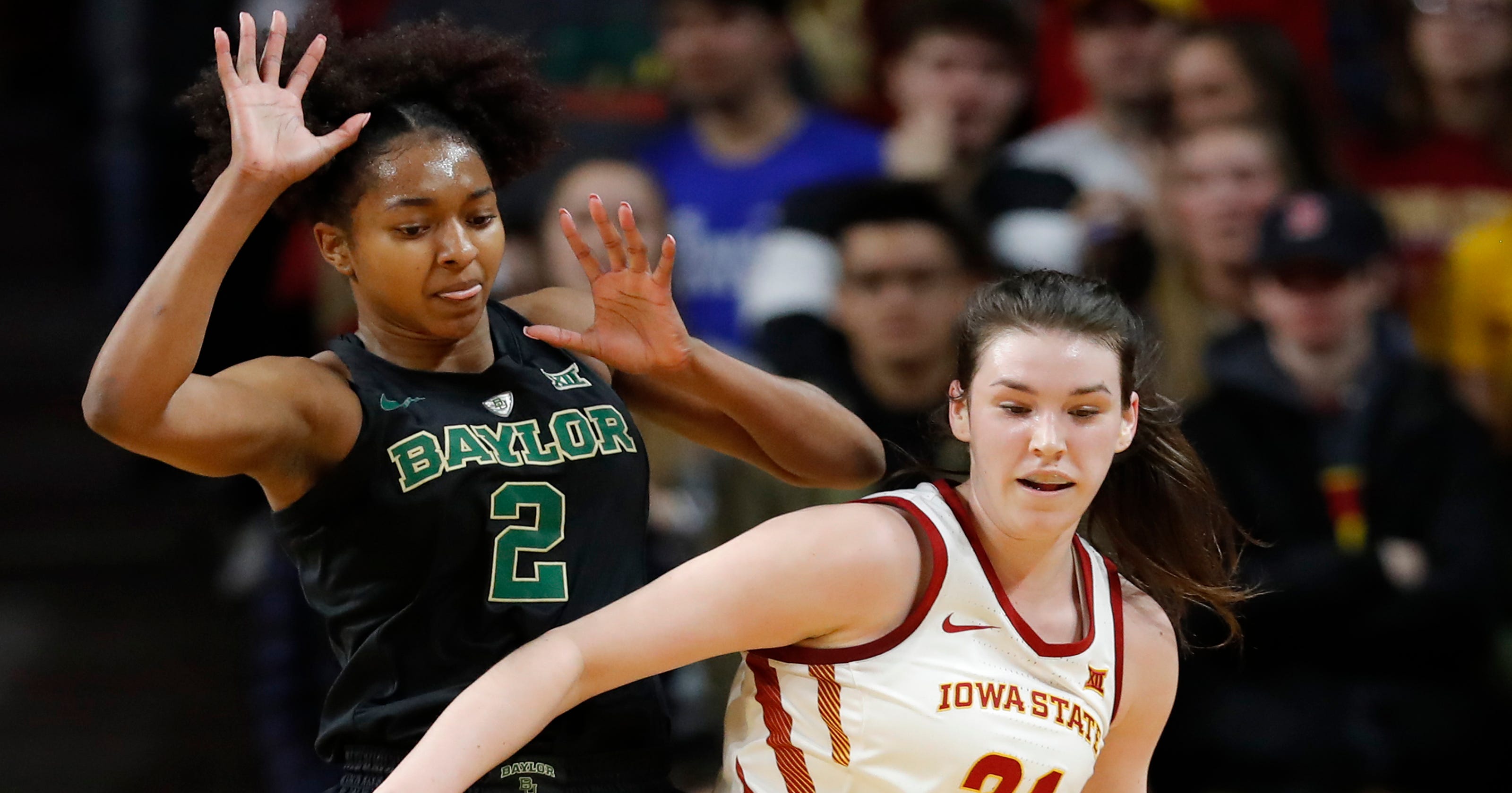 Women's Basketball: Top-ranked Baylor defeats Iowa State women at Hilton Coliseum