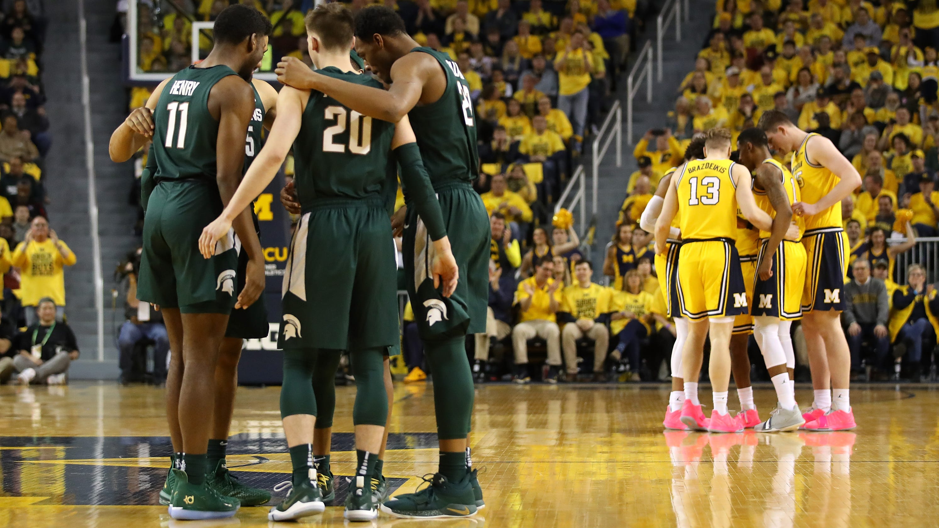 Freep Msu Um Hoops Better Than Football Rivalry Just Sayin