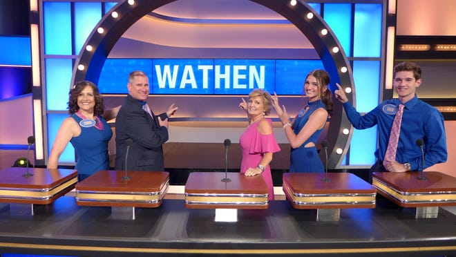 Linda Baird of Uniontown will appear with her relatives, the Wathen family, on an episode of the popular television game show "Family Feud" this week.