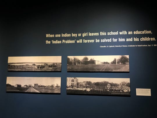 Scenes from the Heard Museum's “Away From Home: American Indian Boarding School Stories" exhibit