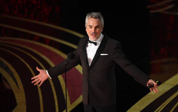 At the 91st Academy Awards ceremony, Alfonso&nbsp;Cuar&oacute;n made history by taking home the Oscar for best foreign language film for his black-and-white drama &quot;Roma.&quot;&nbsp;Backstage during a press conference, the director dedicated his award to Mexico.<br /> <br /> &quot;This film doesn&rsquo;t exist if it&rsquo;s not for Mexico. I put it bluntly, I could not be here if it was not because of Mexico,&quot;&nbsp;Cuar&oacute;n said, per Remezcla.&nbsp;
