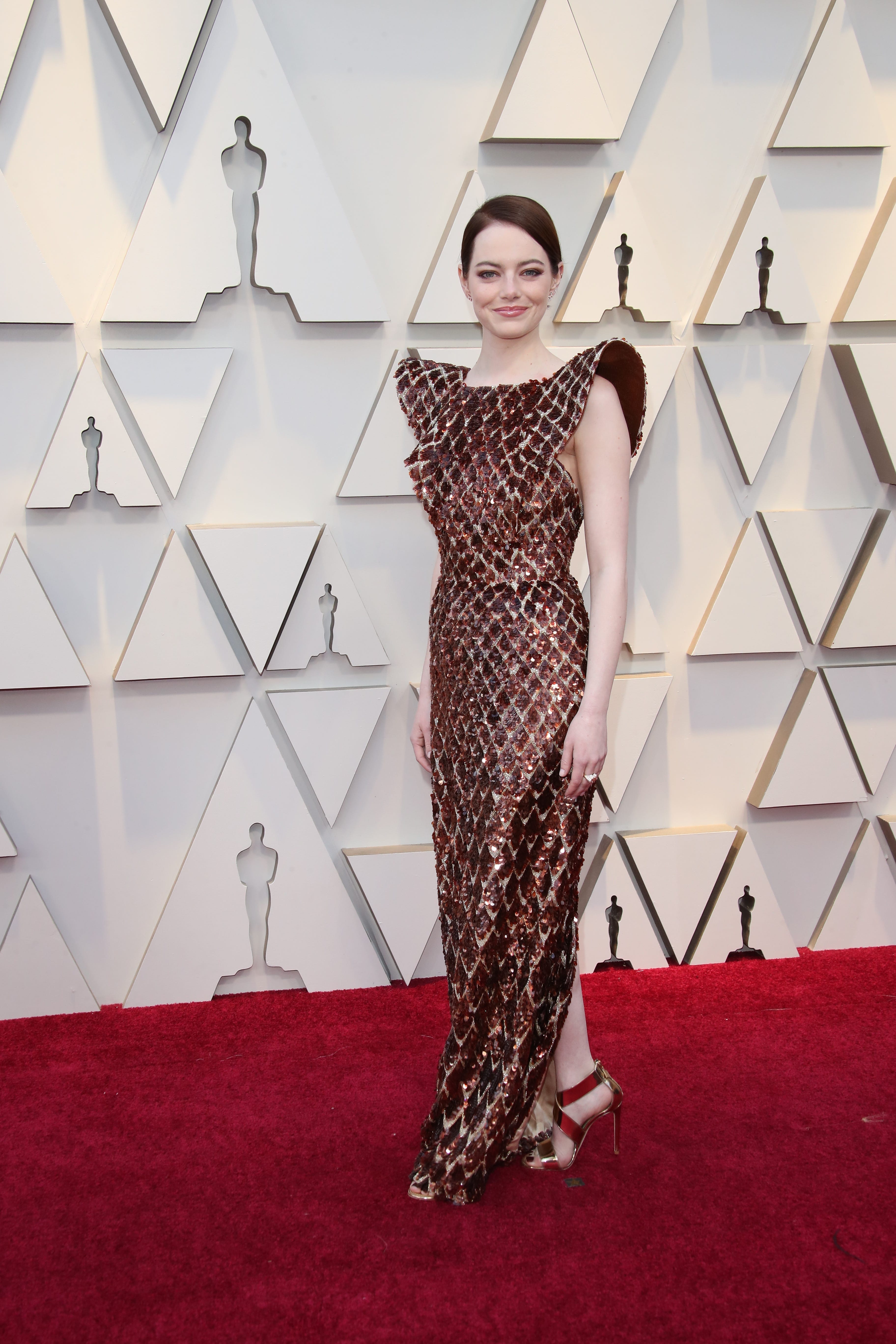 emma stone dress oscars 2019