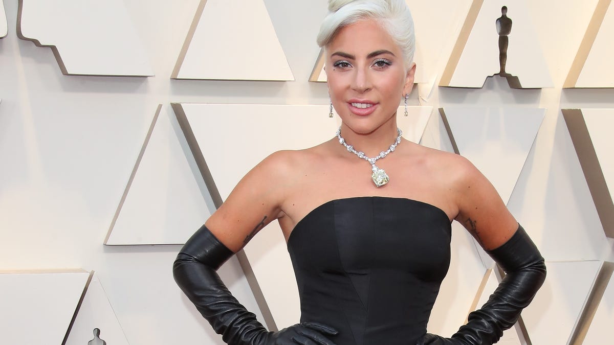 February 24, 2019; Los Angeles, CA, USA; Lady Gaga arrives at the 91st Academy Awards at the Dolby Theatre. Mandatory Credit: Dan MacMedan-USA TODAY NETWORK (Via OlyDrop)