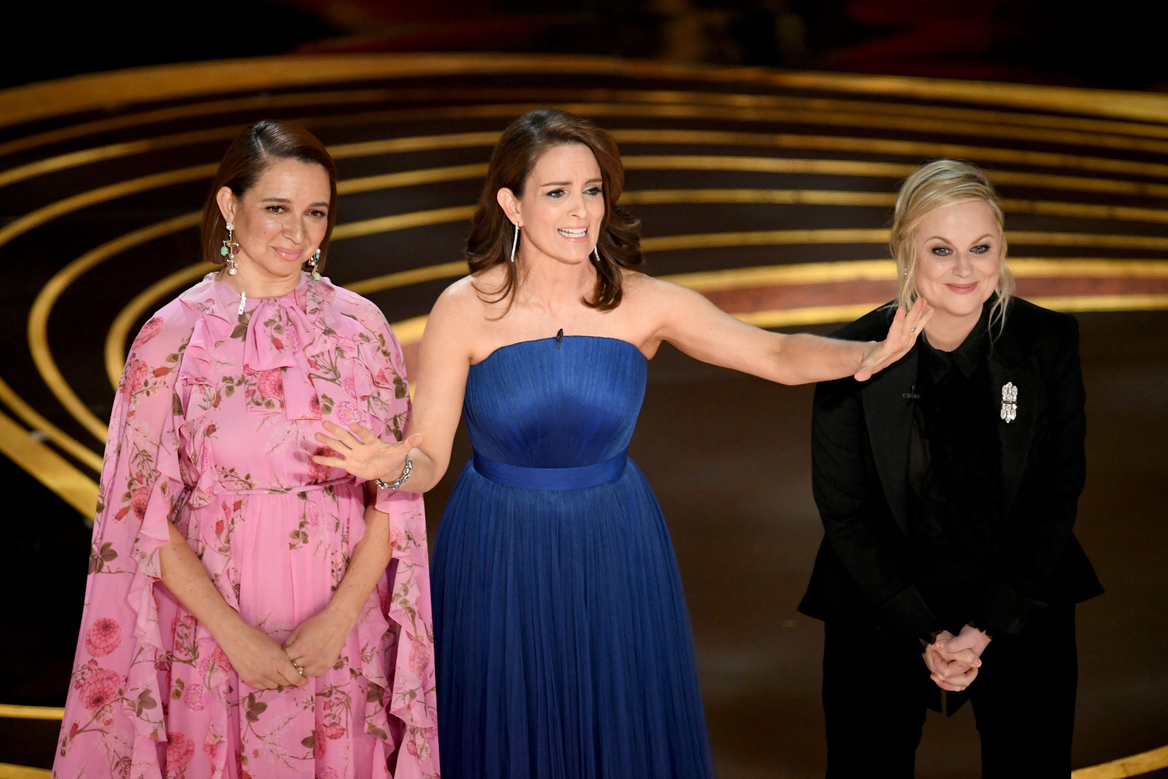 maya rudolph dress oscars 2019