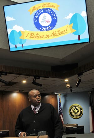 Mayor Anthony Williams led his second State of the City address in January at City Hall, citing a need for the community to draw closer and pushing hard for the downtown hotel project.