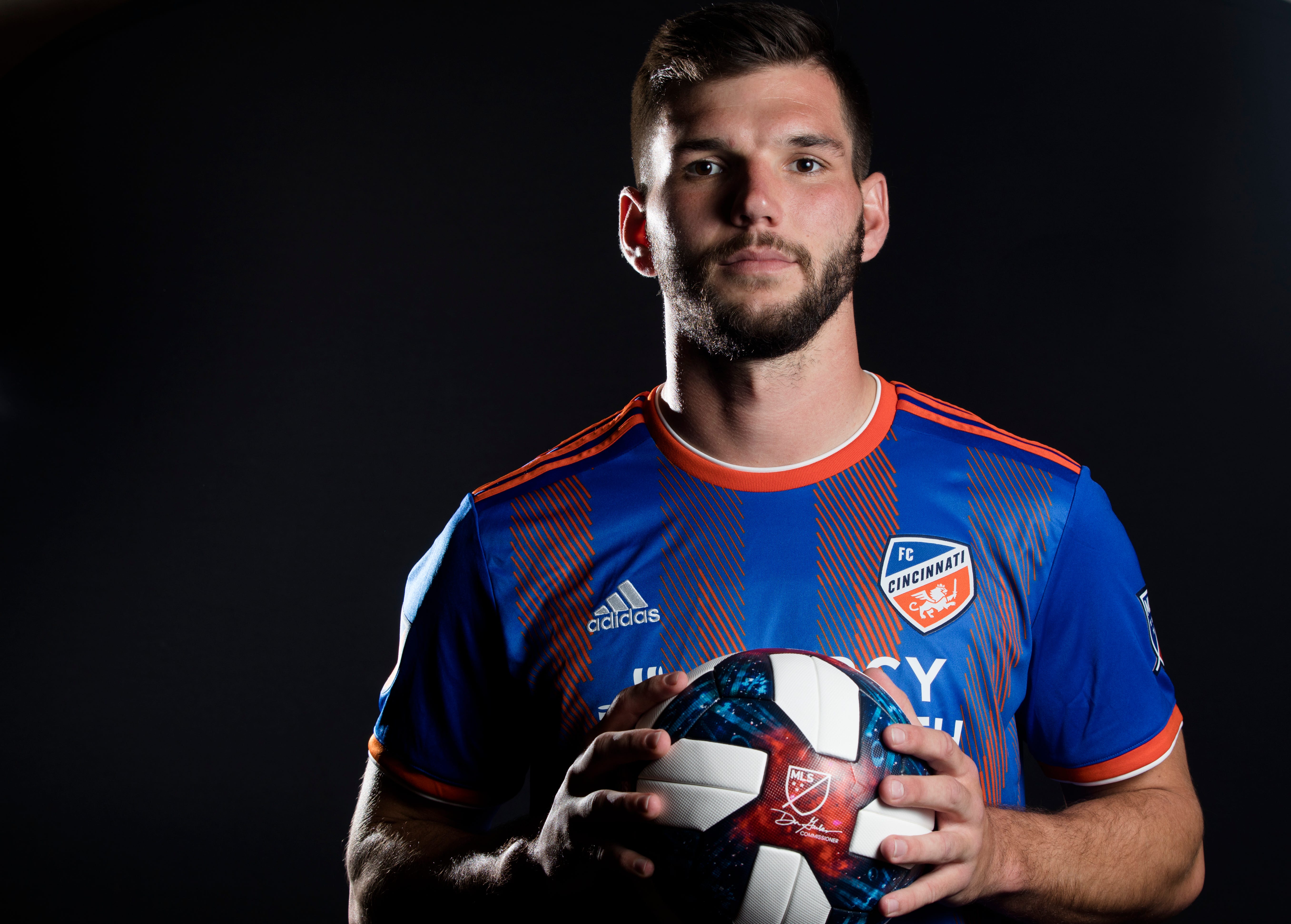 FC Cincinnati roster 2018 USL Defender of the Year Lasso loaned out