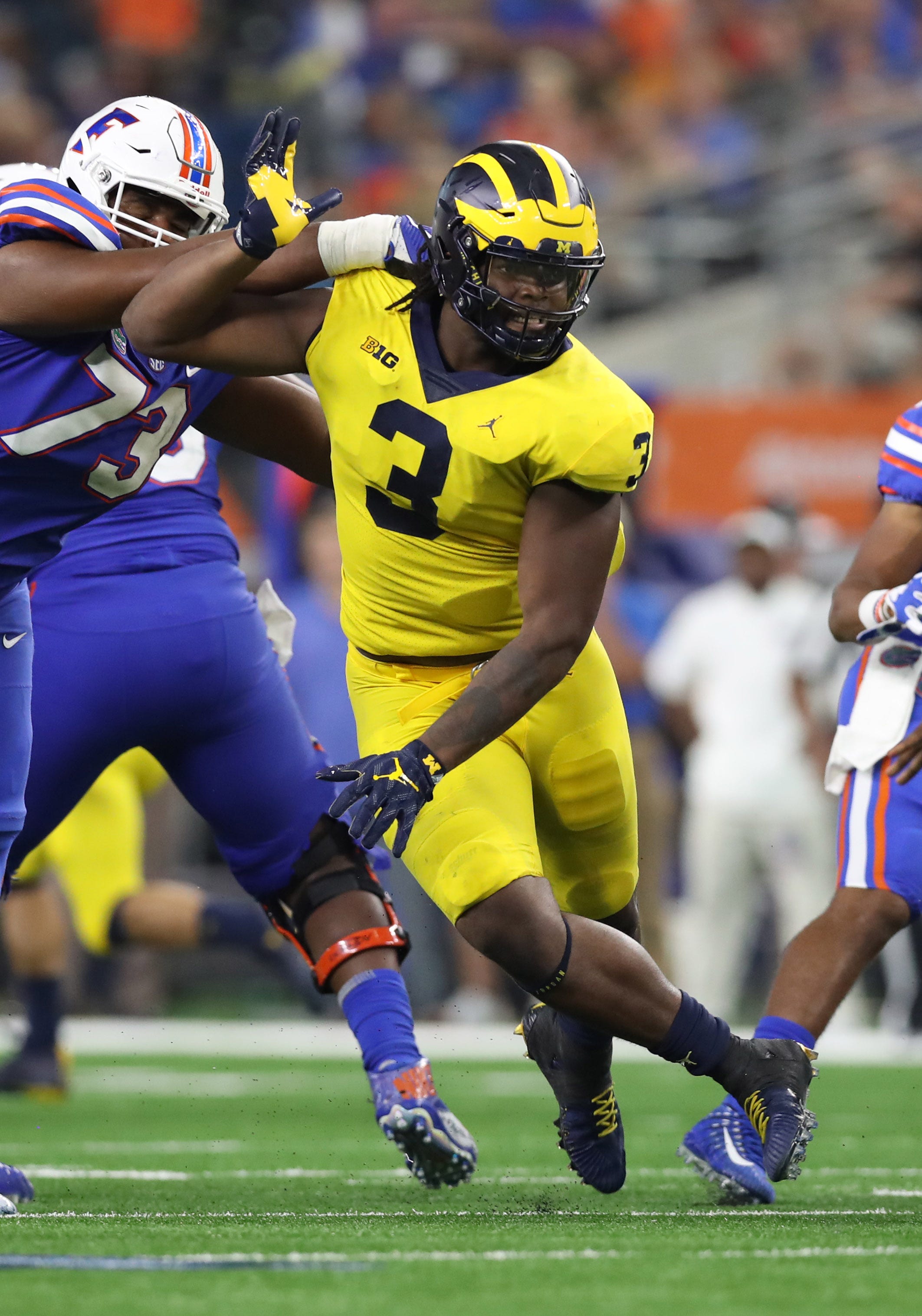 10 players who could be stars of the NFL scouting combine: Rashan Gary, D.K. Metcalf could seize spotlight
