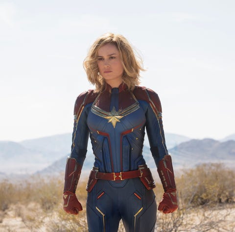 Brie Larson stars as the super-powerful Carol...