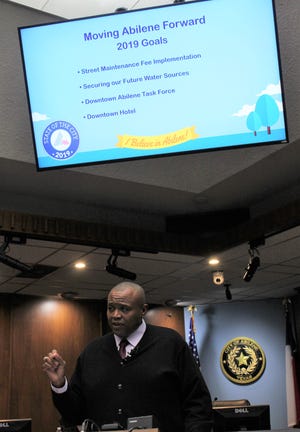 Mayor Anthony Williams talked about four goals for 2019 at his State of the City address Monday at City Hall.