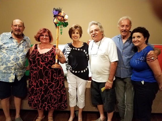 The Italian American Society held their yearly potLuck dinner and horse races on Feb. 19 at Rose Hall. A record 147 members and guests enjoyed an abundance of foods before turning their attention to the horses. Laughter and camaraderie prevailed throughout the evening.