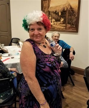 The Italian American Society held their yearly potLuck dinner and horse races on Feb. 19 at Rose Hall. A record 147 members and guests enjoyed an abundance of foods before turning their attention to the horses. Laughter and camaraderie prevailed throughout the evening.
