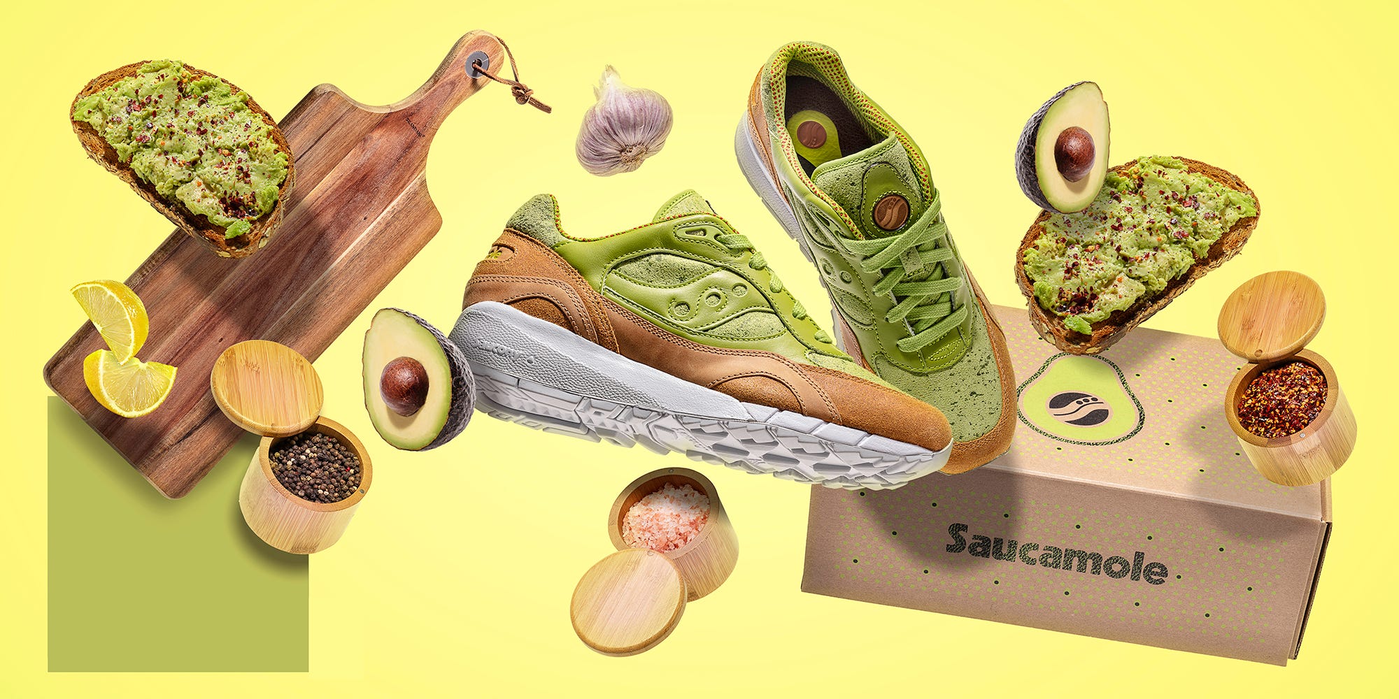 saucony avocado toast sneaker