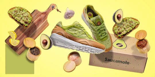 Saucony is selling an avocado toast-inspired sneaker.