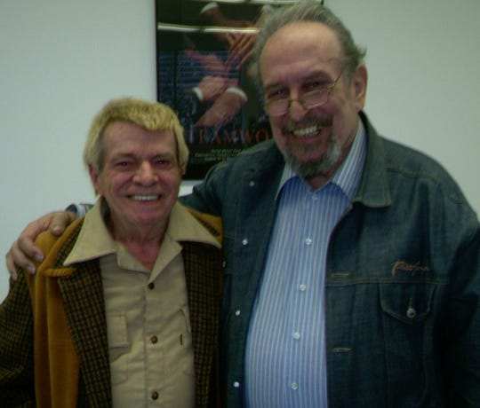 Dennis Day and Ernest Caswell on their wedding day in 2011.