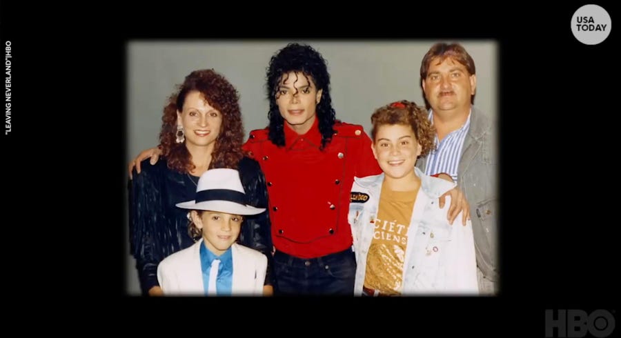 From the HBO documentary "Leaving Neverland."